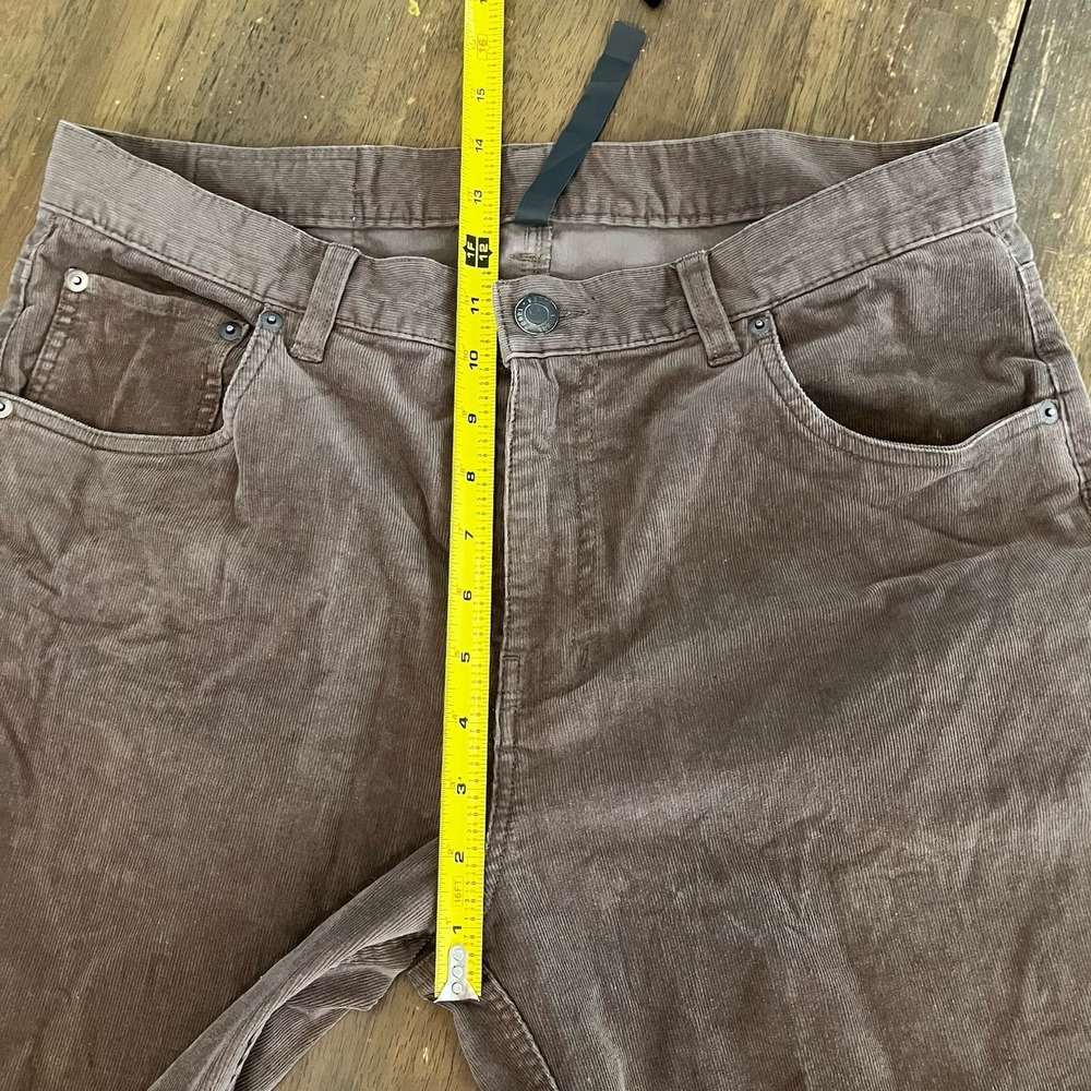 Vuori Pants Mens 32x31 Brown Corduroy 5-Pocket‎ Zip Fly Casual V478 Straight - Picture 10 of 11